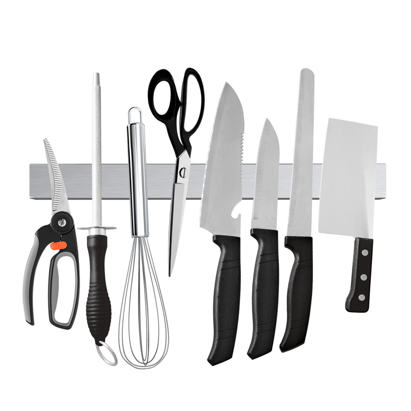 Magnetic Knife Strip - LMETJMA profesyonel manyetik bıçak şerit paslanmaz