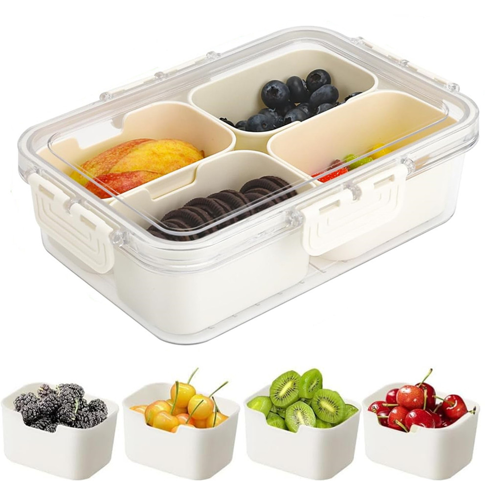 Kitchen Gadgets Organizer - Taşınabilir Gıda Saklama Kutusu, Atıştırmalık Saklama