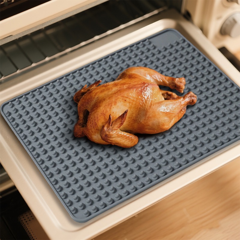 Kitchen Gadgets Organizer - Yüksek sıcaklığa dayanıklı mikrodalga koruma pedi,
