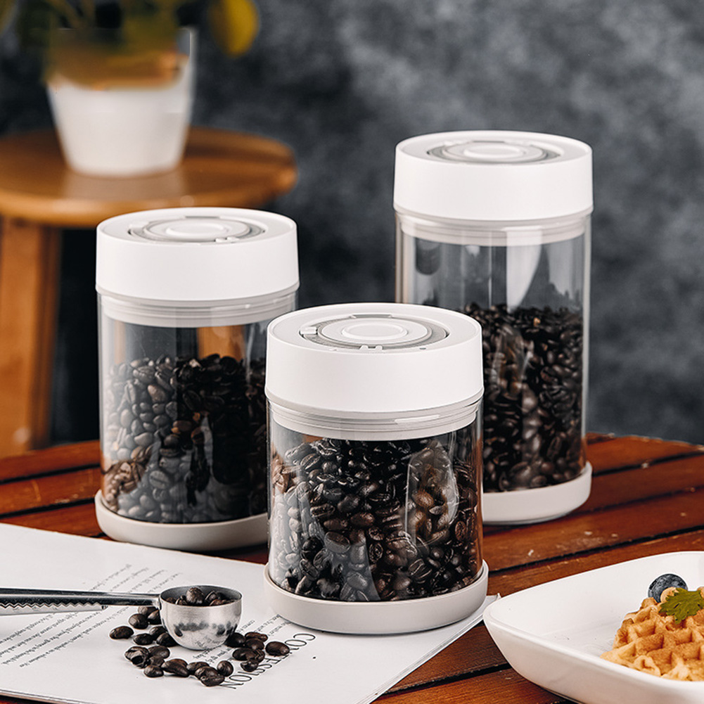 Kitchen Gadgets Organizer - Mutfak Nem Geçirmez Cam Kahve Çekirdeği