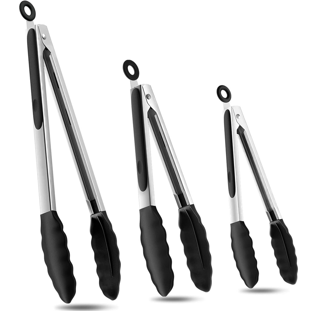 Kitchen Gadgets Gift - Silikon BARBEKÜ Izgara Maşası Mutfak Pişirme