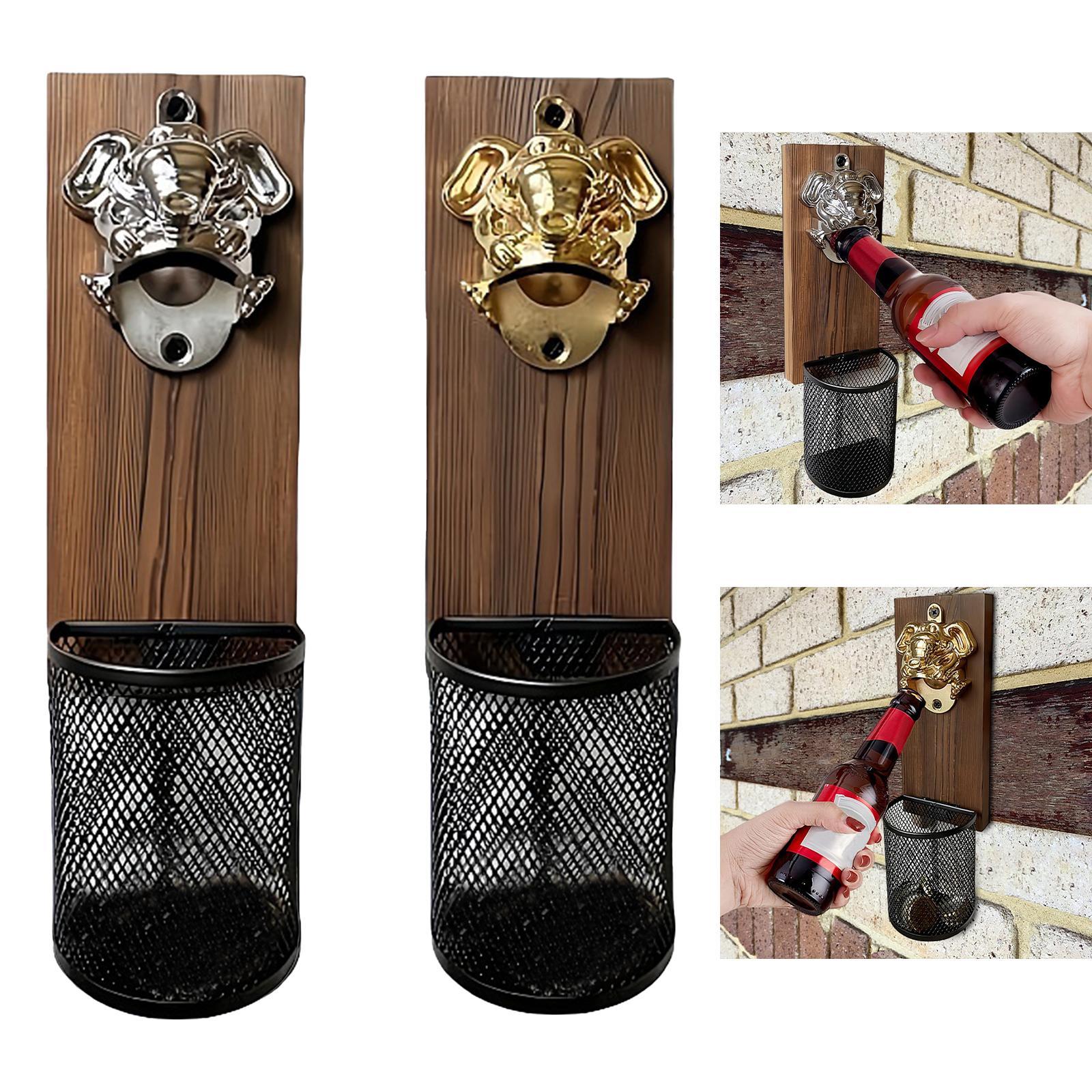 Kitchen Gadgets Gift - Manyetik şişe açacağı kapaklı koleksiyoncu ev