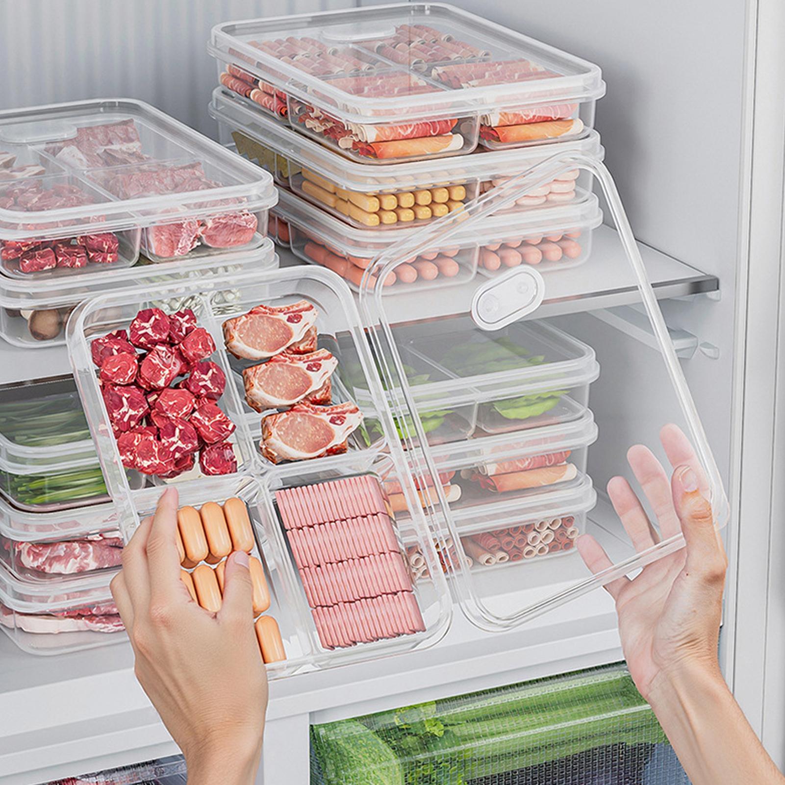 Kitchen Gadgets Organizer - 1 Adet Buzdolabı Saklama Kutusu Et