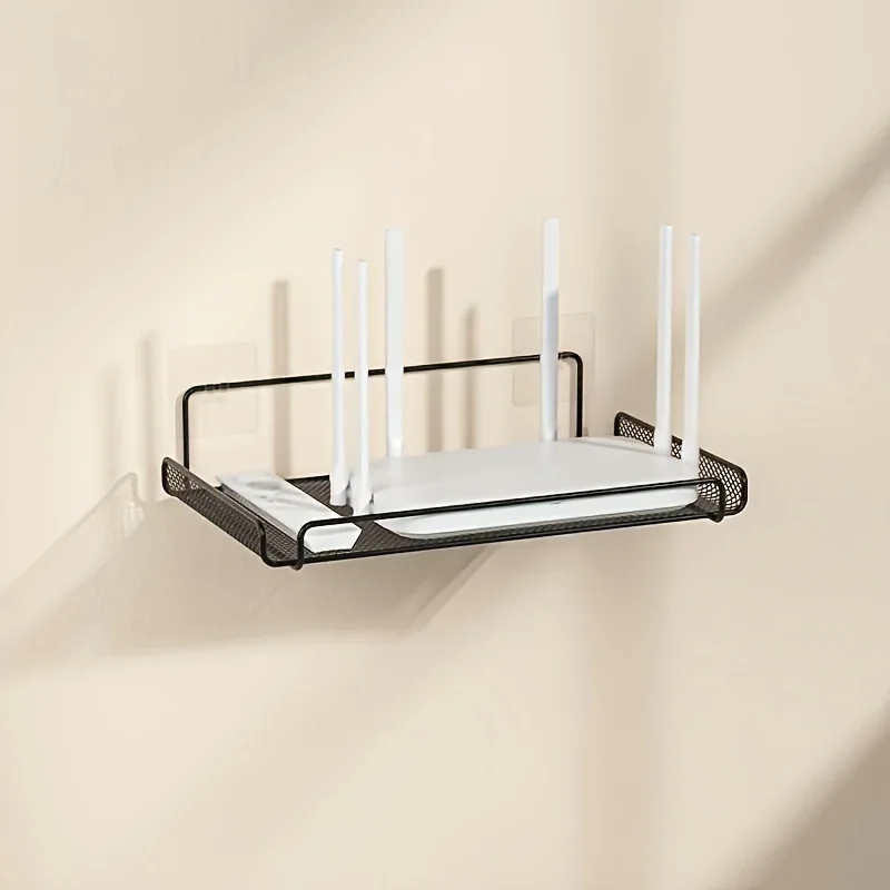 Kitchen Gadgets Wholesale - Paslanmaz Çelik Router Rafı Deliksiz WiFi