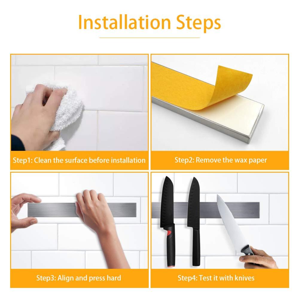 LMETJMA profesyonel manyetik b - Magnetic Knife Strip incelemesi ve fiyatı