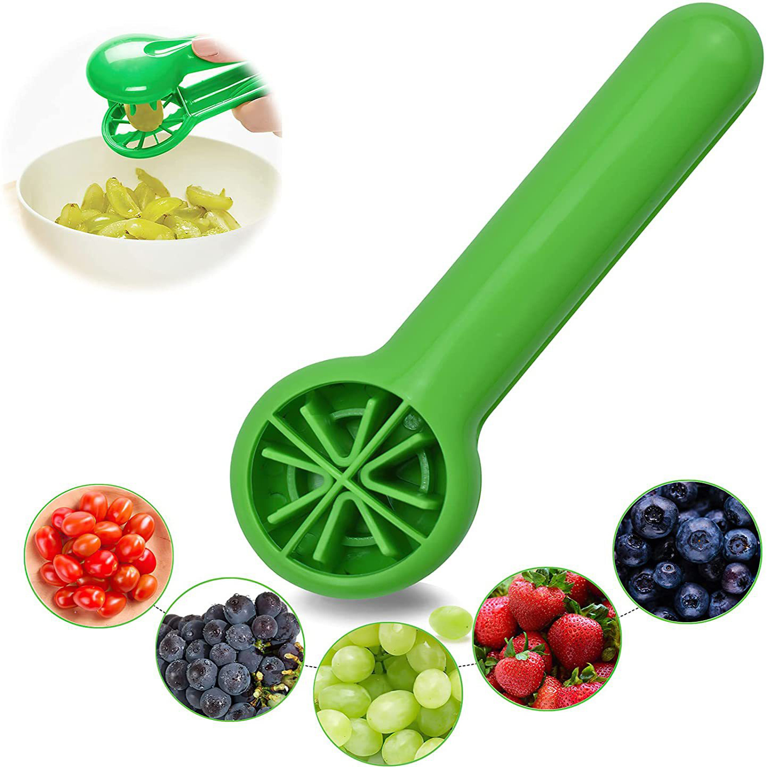 Üzüm Kesici, Domates Kiraz Çil - Kitchen Gadgets Green incelemesi ve fiyatı
