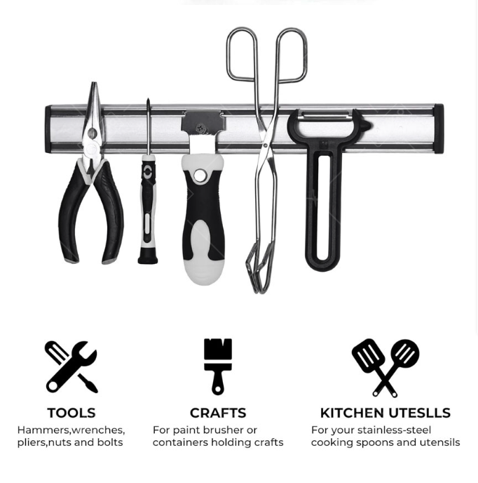 Mutfak Bıçağı Tutucu Çok Amaçl - Magnetic Knife Strip incelemesi ve fiyatı
