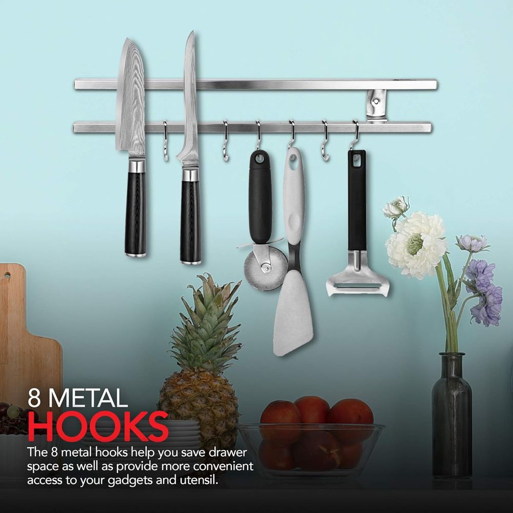 16 İnç Paslanmaz Çelik Metal M - Magnetic Knife Strip incelemesi ve fiyatı