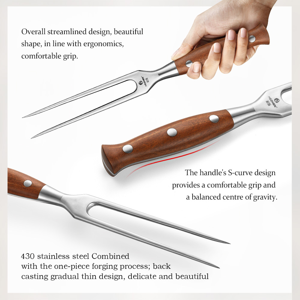 HEZHEN Barbekü Çatalı Alman Pa - Kitchen Gadgets Gift incelemesi ve fiyatı