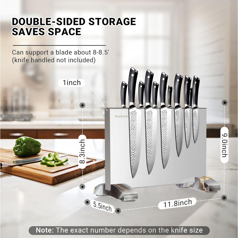 Bıçaksız Manyetik Blok Standı  - Magnetic Knife Strip incelemesi ve fiyatı