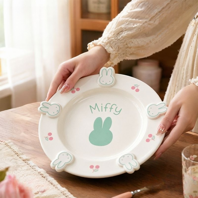 Anime Miffy Yemek Tabağı Seram - Kitchen Gadgets Gift incelemesi ve fiyatı