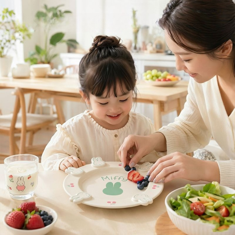 Anime Miffy Yemek Tabağı Seram - Kitchen Gadgets Gift incelemesi ve fiyatı