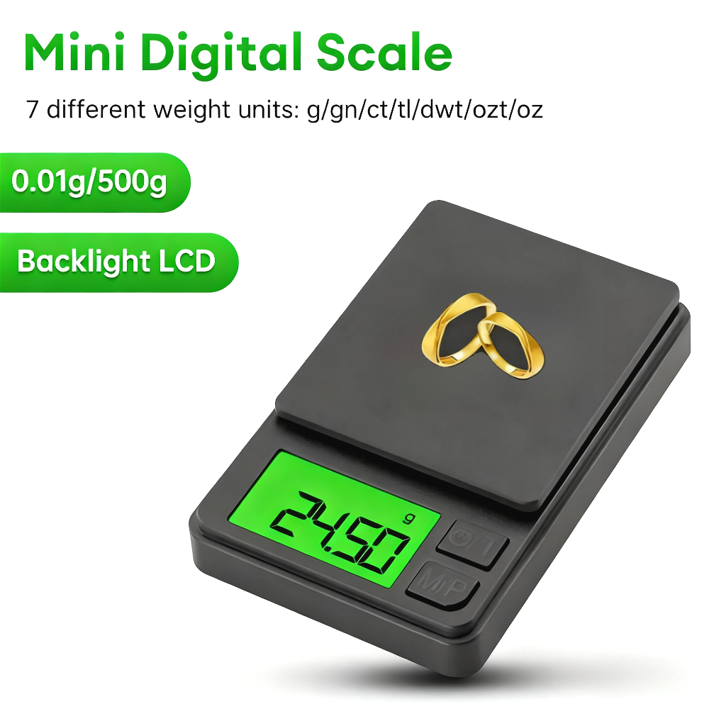 200/500/1000g 0.01g mini dijit - Digital Kitchen Scale incelemesi ve fiyatı