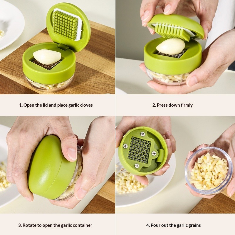 1 Parçalı Sarımsak Doğrayıcı M - Kitchen Gadgets Green incelemesi ve fiyatı