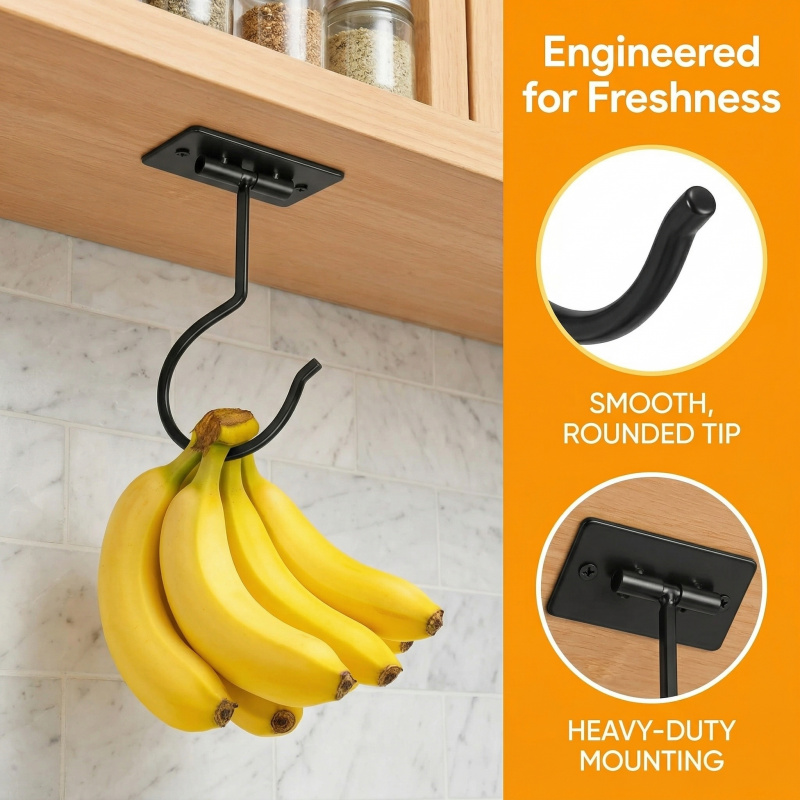Siyah Metal Kendinden Yapışkan - Kitchen Gadgets Organizer incelemesi ve fiyatı